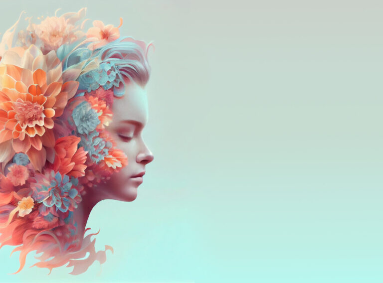 woman-brain-with-flowers-self-esteem-mental-health-care-concept-positive-thinking-creative